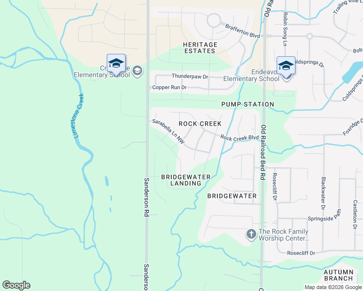 map of restaurants, bars, coffee shops, grocery stores, and more near 29776 Sarabella Lane Northwest in Harvest