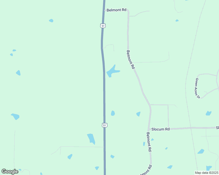map of restaurants, bars, coffee shops, grocery stores, and more near 5088 Highway 51 South in Hernando