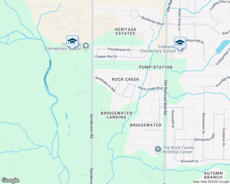 map of restaurants, bars, coffee shops, grocery stores, and more near 29776 Sarabella Lane Northwest in Harvest