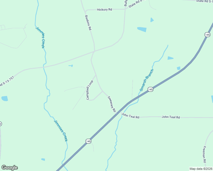 map of restaurants, bars, coffee shops, grocery stores, and more near 288 Sweeney Road in Chesterfield