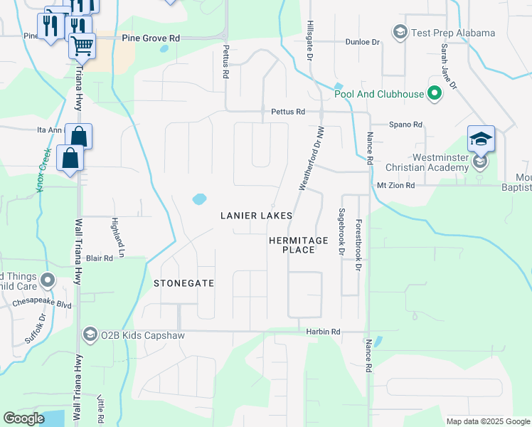 map of restaurants, bars, coffee shops, grocery stores, and more near 408 Summer Cove Circle Northwest in Madison