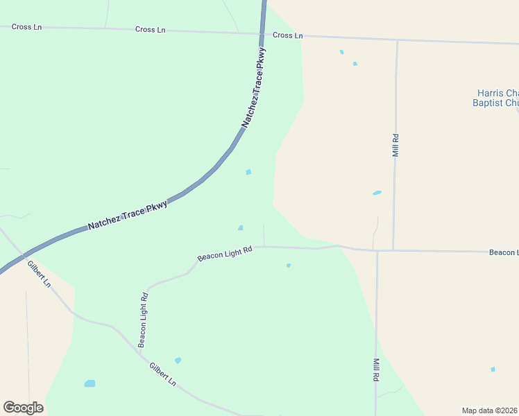 map of restaurants, bars, coffee shops, grocery stores, and more near 735 Beacon Light Road in Cherokee