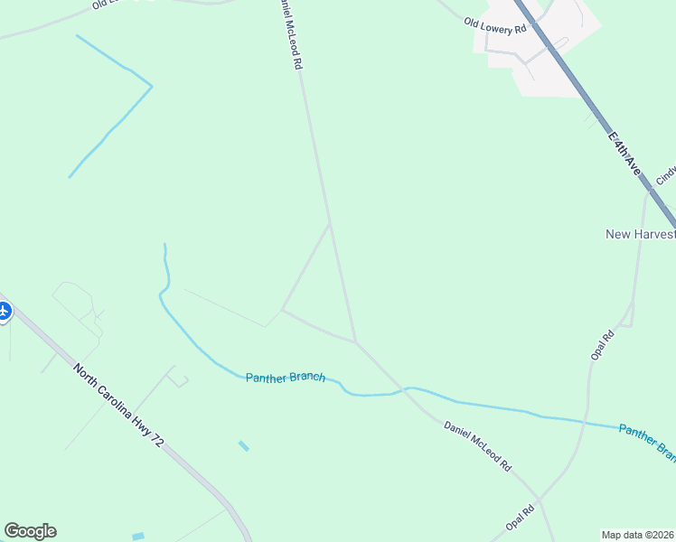 map of restaurants, bars, coffee shops, grocery stores, and more near 2989 Daniel McLeod Road in Red Springs