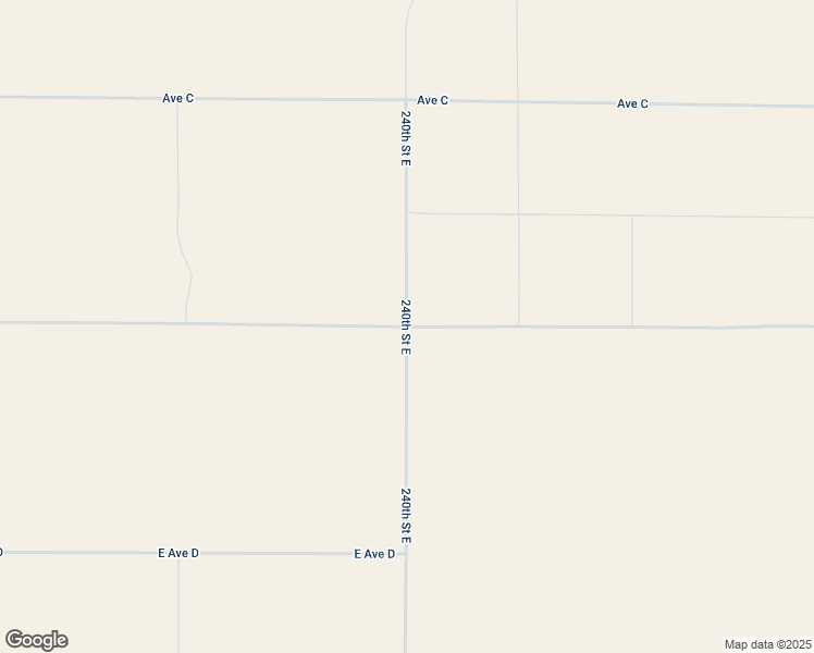 map of restaurants, bars, coffee shops, grocery stores, and more near 240th Street East in Los Angeles County