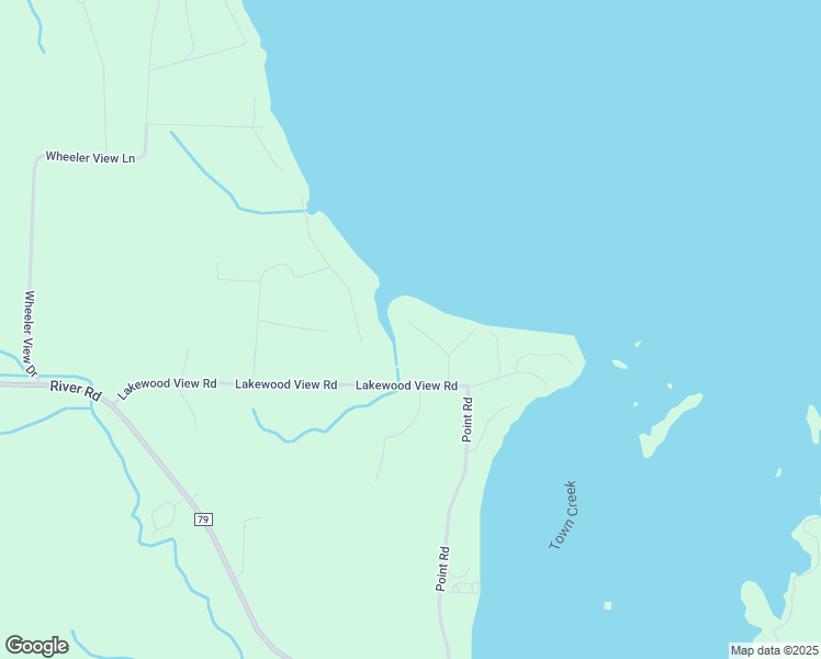 map of restaurants, bars, coffee shops, grocery stores, and more near 169 Lakewood View Drive in Muscle Shoals
