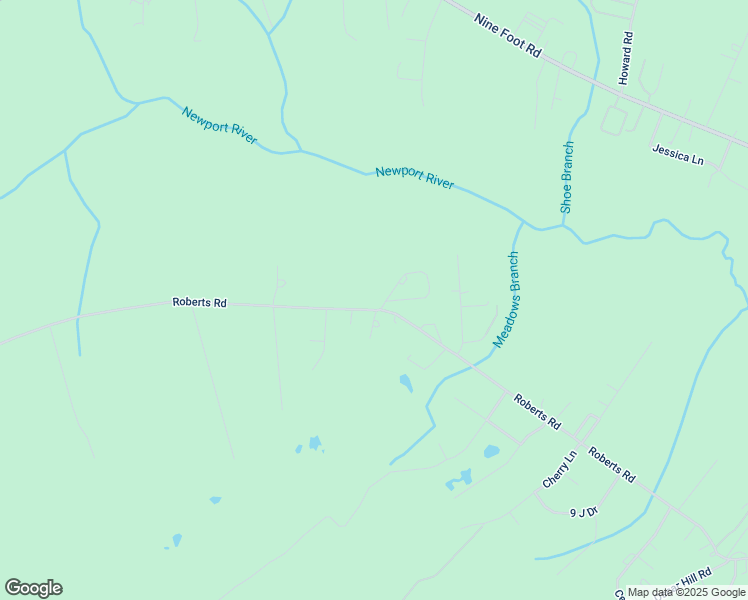 map of restaurants, bars, coffee shops, grocery stores, and more near 101 Ole Field Circle in Newport