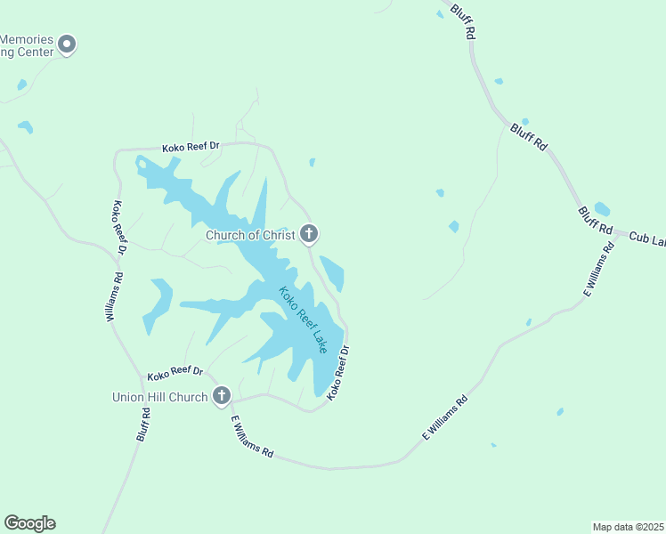 map of restaurants, bars, coffee shops, grocery stores, and more near 5093 Koko Reef Drive in Hernando