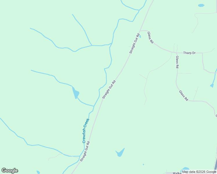 map of restaurants, bars, coffee shops, grocery stores, and more near 3468 Straight Gut Road in LaFayette