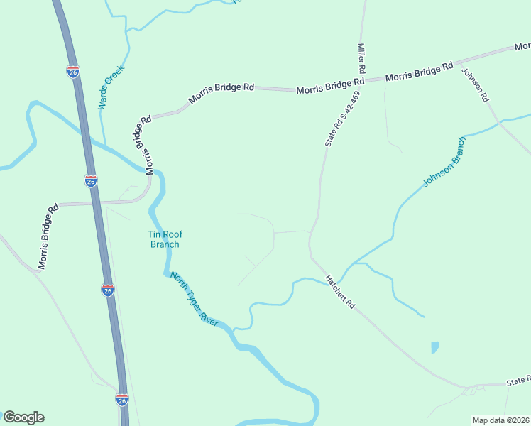 map of restaurants, bars, coffee shops, grocery stores, and more near 340 West River Grove Circle in Roebuck