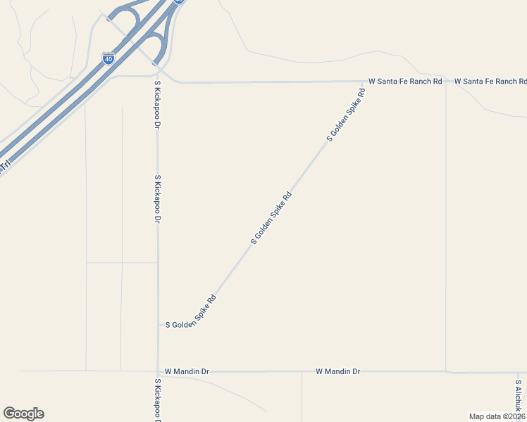 map of restaurants, bars, coffee shops, grocery stores, and more near South Golden Spike Road in Yucca