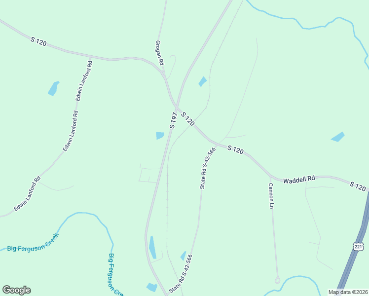map of restaurants, bars, coffee shops, grocery stores, and more near 535 Waddell Road in Woodruff