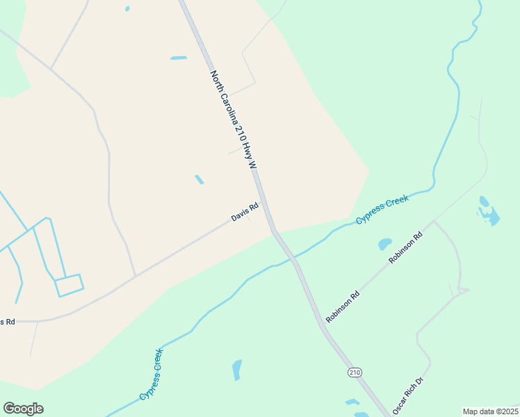 map of restaurants, bars, coffee shops, grocery stores, and more near 3629 North Carolina 210 in Fayetteville