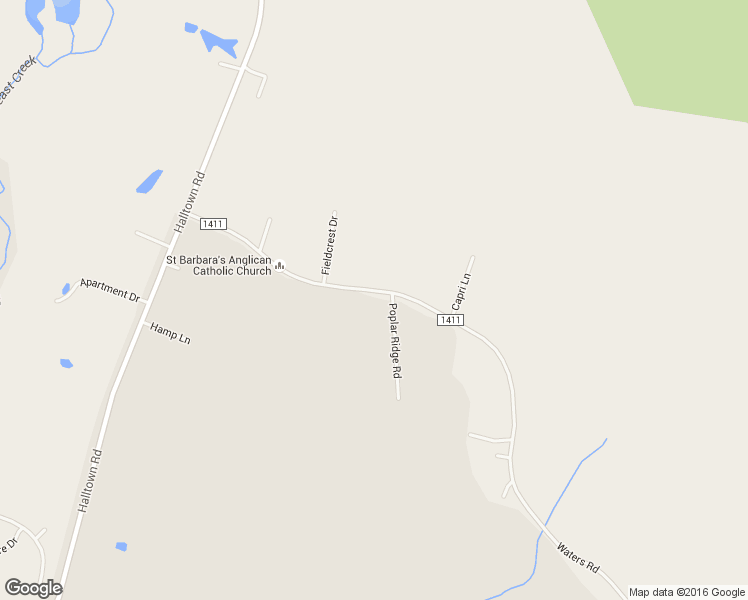 map of restaurants, bars, coffee shops, grocery stores, and more near 100 Poplar Ridge Road in Jacksonville