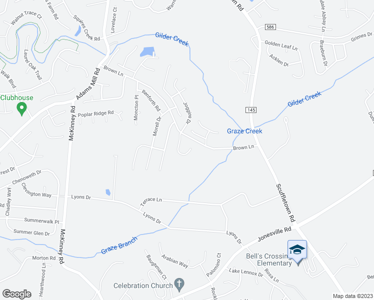 map of restaurants, bars, coffee shops, grocery stores, and more near 29 Argyle Court in Simpsonville