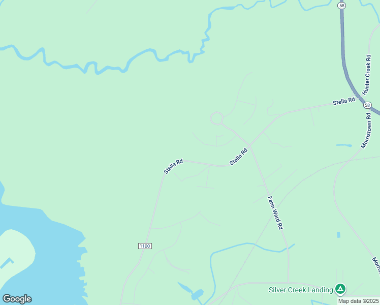 map of restaurants, bars, coffee shops, grocery stores, and more near 472 Stella Road in Stella