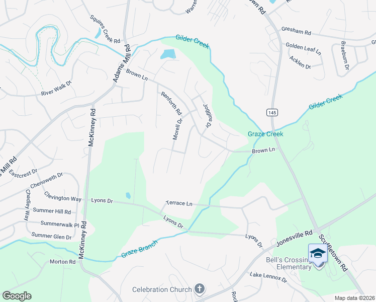 map of restaurants, bars, coffee shops, grocery stores, and more near 25 Hawkesbury Road in Simpsonville