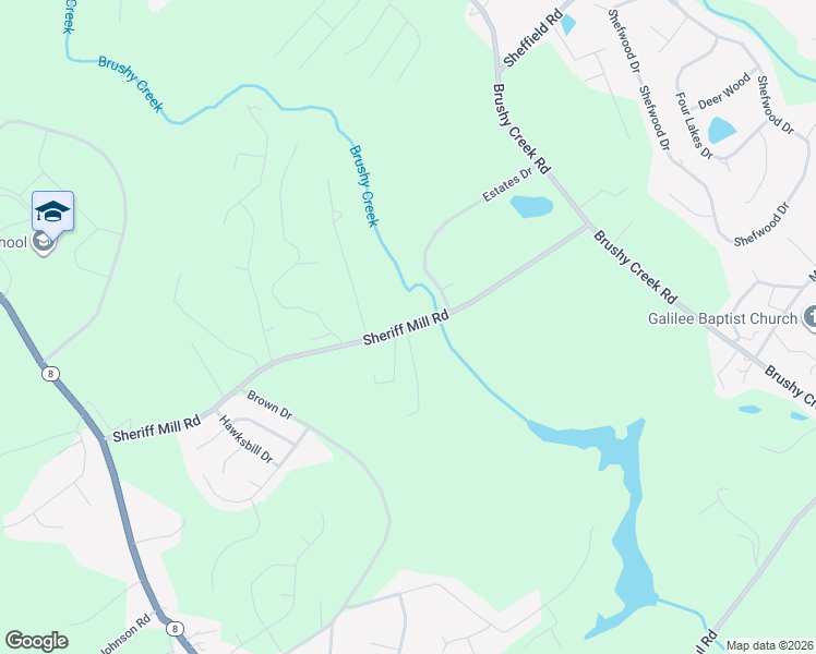 map of restaurants, bars, coffee shops, grocery stores, and more near State Road S-39-40 in Easley