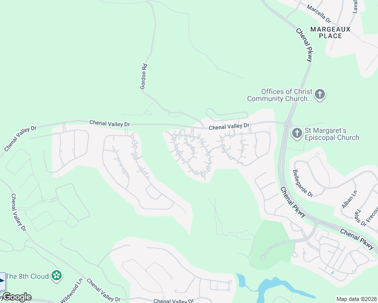 map of restaurants, bars, coffee shops, grocery stores, and more near 109 Germay Drive in Little Rock