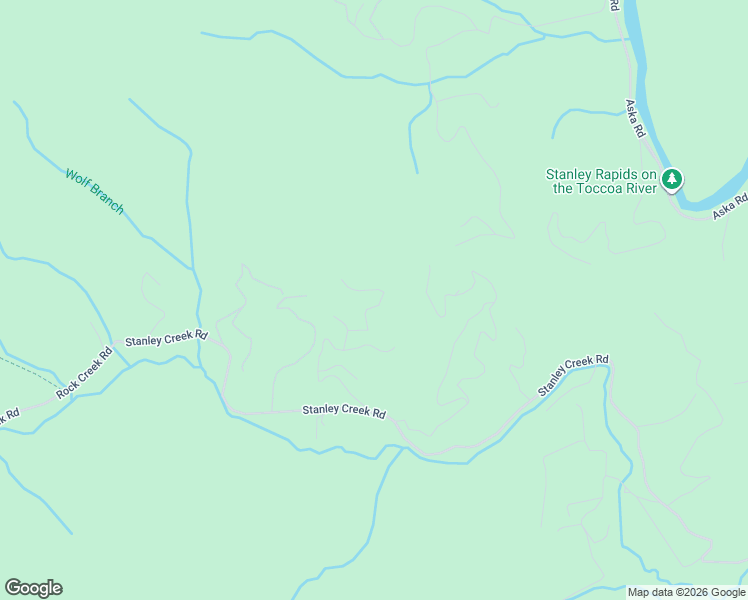 map of restaurants, bars, coffee shops, grocery stores, and more near 233 Cochise Road in Blue Ridge