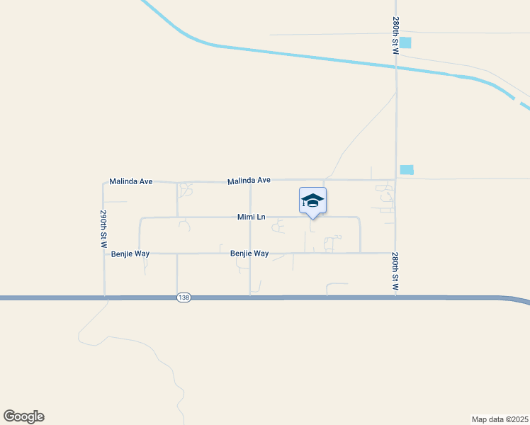 map of restaurants, bars, coffee shops, grocery stores, and more near 28339 Mimi Lane in Lancaster