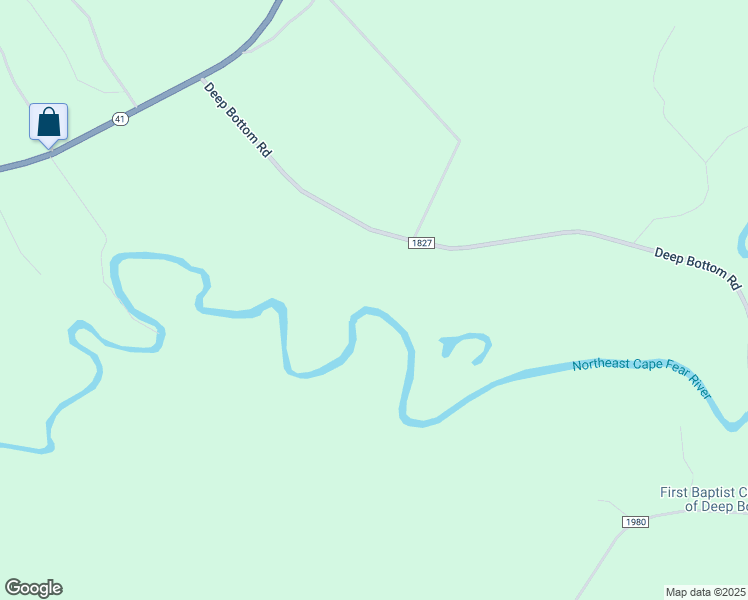 map of restaurants, bars, coffee shops, grocery stores, and more near River Road in Wallace