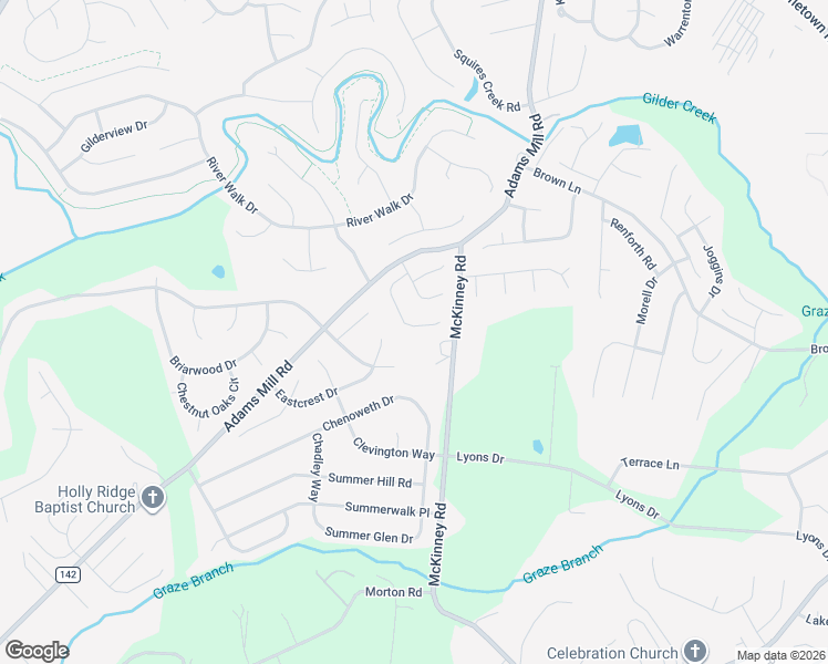 map of restaurants, bars, coffee shops, grocery stores, and more near 613 Heathercrest Court in Simpsonville