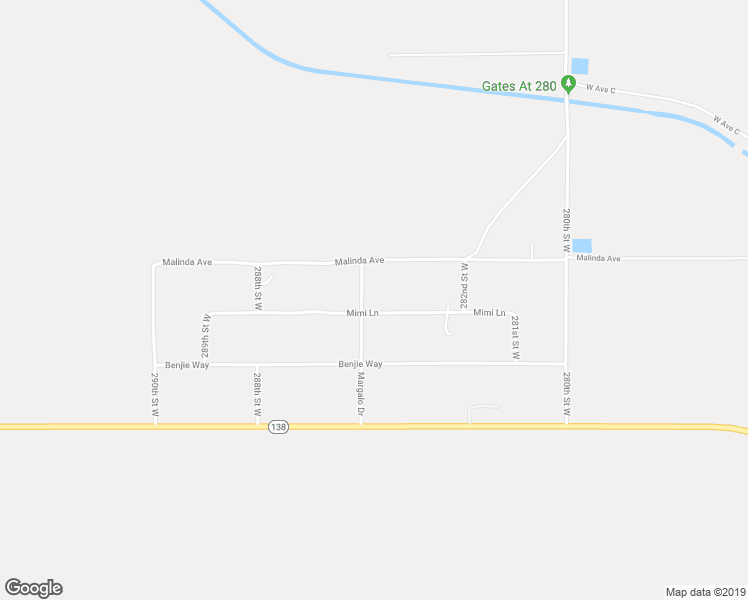 map of restaurants, bars, coffee shops, grocery stores, and more near 28339 Mimi Lane in Lancaster