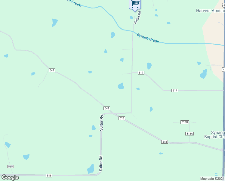 map of restaurants, bars, coffee shops, grocery stores, and more near in Rienzi