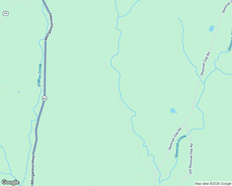 map of restaurants, bars, coffee shops, grocery stores, and more near 476 Rainbow Road in Suches