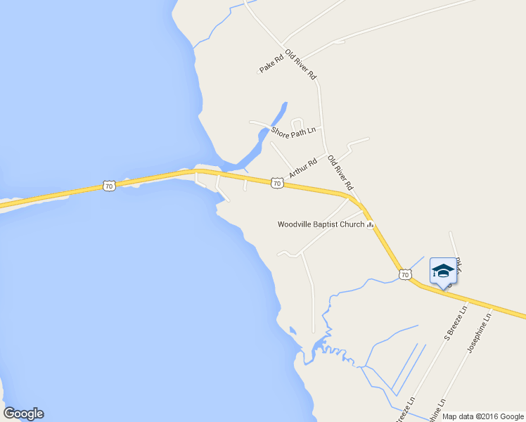 map of restaurants, bars, coffee shops, grocery stores, and more near 225 Willet Drive in Beaufort