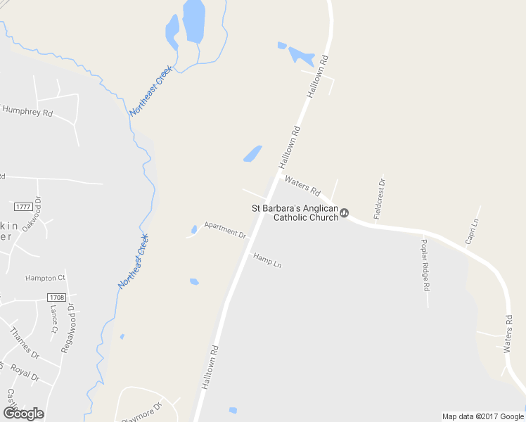 map of restaurants, bars, coffee shops, grocery stores, and more near 1442 Halltown Road in Jacksonville