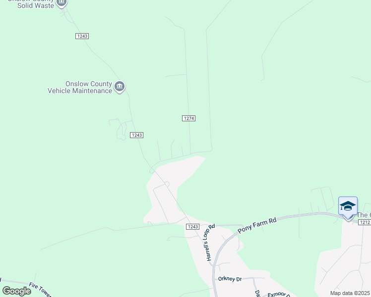 map of restaurants, bars, coffee shops, grocery stores, and more near 715 Harther Drive in Jacksonville