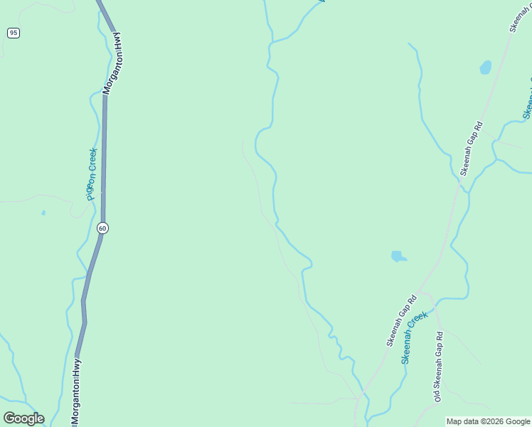 map of restaurants, bars, coffee shops, grocery stores, and more near 476 Rainbow Road in Suches