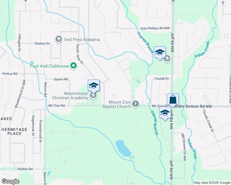 map of restaurants, bars, coffee shops, grocery stores, and more near 295 Mount Zion Road in Madison