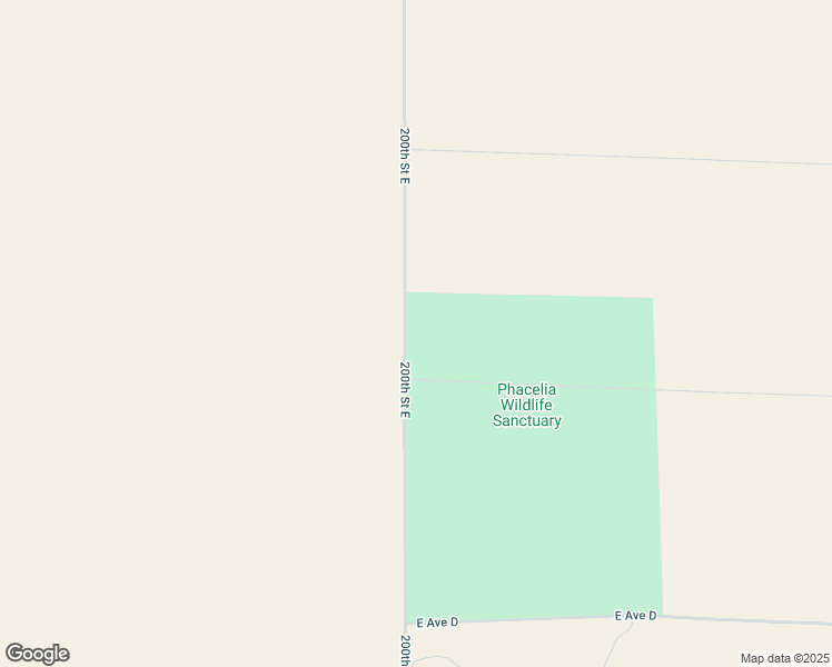 map of restaurants, bars, coffee shops, grocery stores, and more near 200th Street East in Lancaster