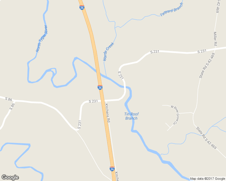 map of restaurants, bars, coffee shops, grocery stores, and more near 1509 South 231 in Roebuck