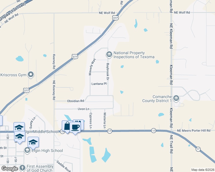 map of restaurants, bars, coffee shops, grocery stores, and more near 905 Baybrook Drive in Elgin