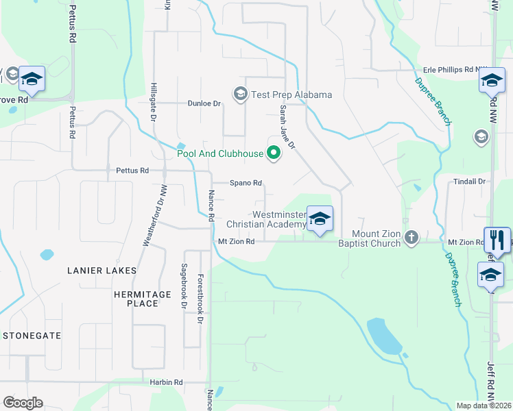 map of restaurants, bars, coffee shops, grocery stores, and more near 136 Spano Road in Madison
