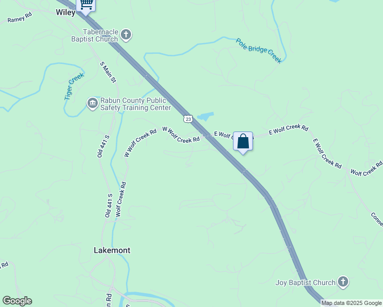 map of restaurants, bars, coffee shops, grocery stores, and more near Varnes Road in Lakemont