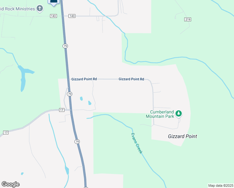 map of restaurants, bars, coffee shops, grocery stores, and more near 370 Gizzard Point Road in Scottsboro