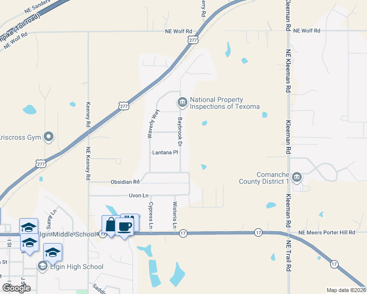 map of restaurants, bars, coffee shops, grocery stores, and more near 1004 Baybrook Drive in Elgin