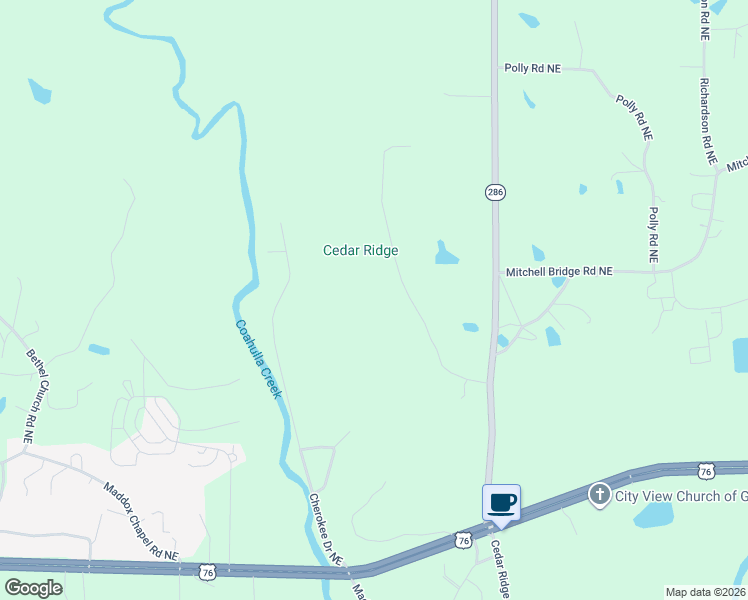 map of restaurants, bars, coffee shops, grocery stores, and more near 1263 Rollins Ketchum Road in Dalton