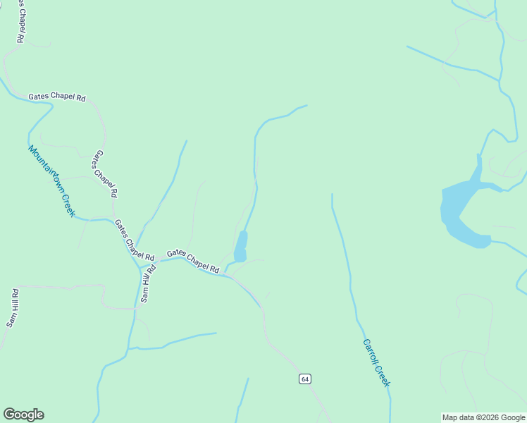 map of restaurants, bars, coffee shops, grocery stores, and more near 185 Hemlock Trail in Ellijay