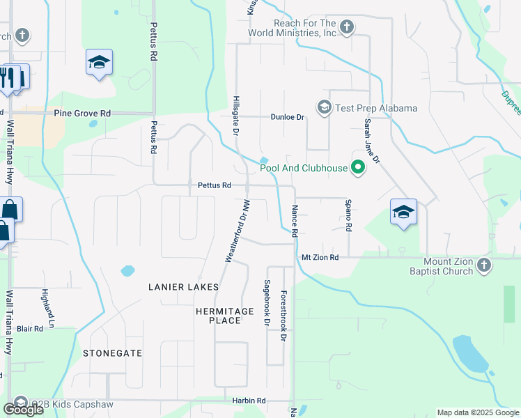 map of restaurants, bars, coffee shops, grocery stores, and more near 108 General Jackson Court in Madison