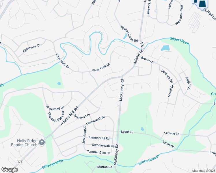 map of restaurants, bars, coffee shops, grocery stores, and more near 601 Heathercrest Court in Simpsonville