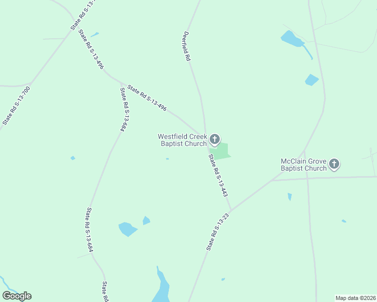 map of restaurants, bars, coffee shops, grocery stores, and more near 357 Westfield Church Road in Cheraw