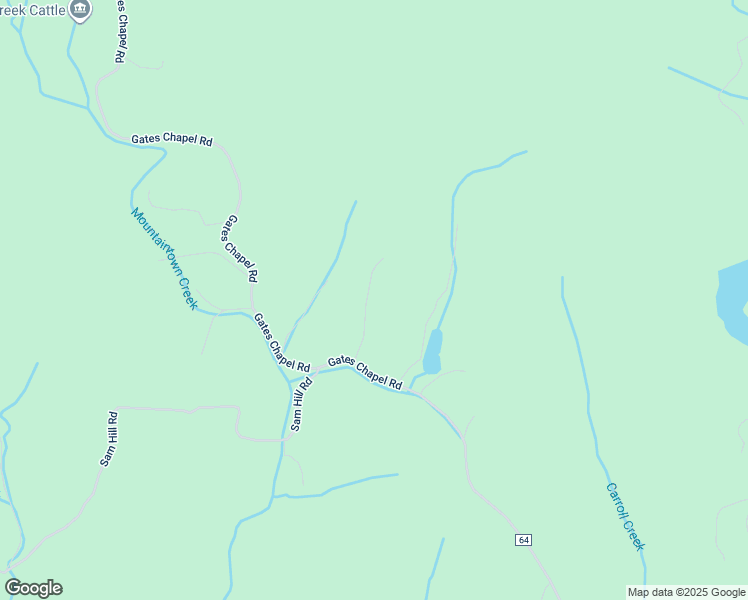 map of restaurants, bars, coffee shops, grocery stores, and more near Gates Club Drive in Ellijay