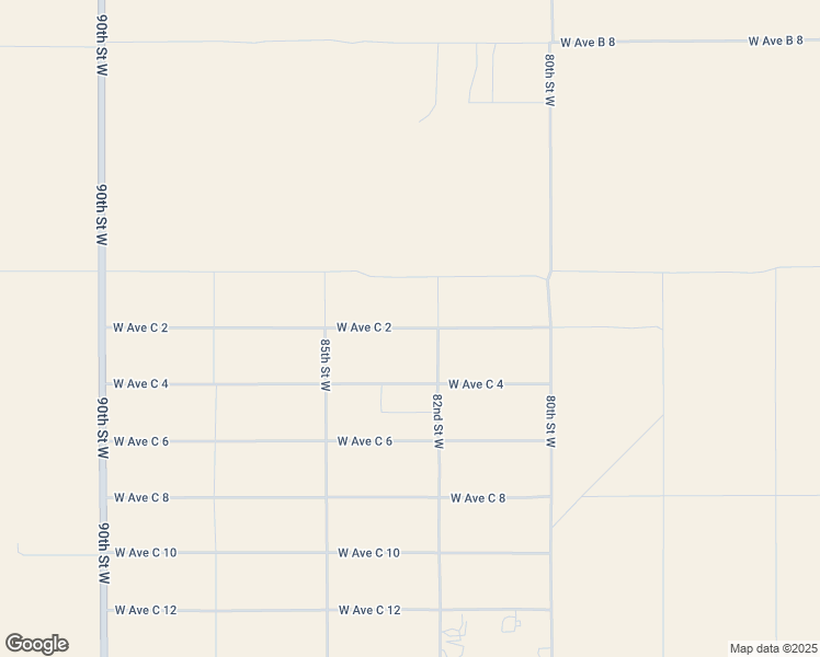 map of restaurants, bars, coffee shops, grocery stores, and more near West Avenue C 2 in Los Angeles County