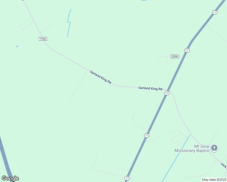 map of restaurants, bars, coffee shops, grocery stores, and more near 209 Garland King Road in Teachey