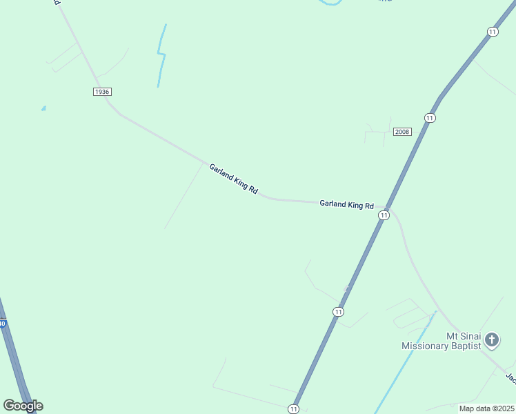 map of restaurants, bars, coffee shops, grocery stores, and more near 209 Garland King Road in Teachey